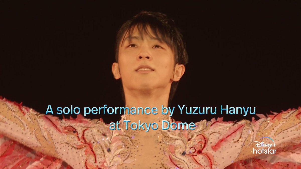 FACT: Yuzuru Hanyu is poetry in motion. Witness his graceful performances in #YuzuruHanyu ICE STORY 2023 “GIFT” at the Tokyo Dome. Streaming on #DisneyPlusHotstarMY this 14 July.