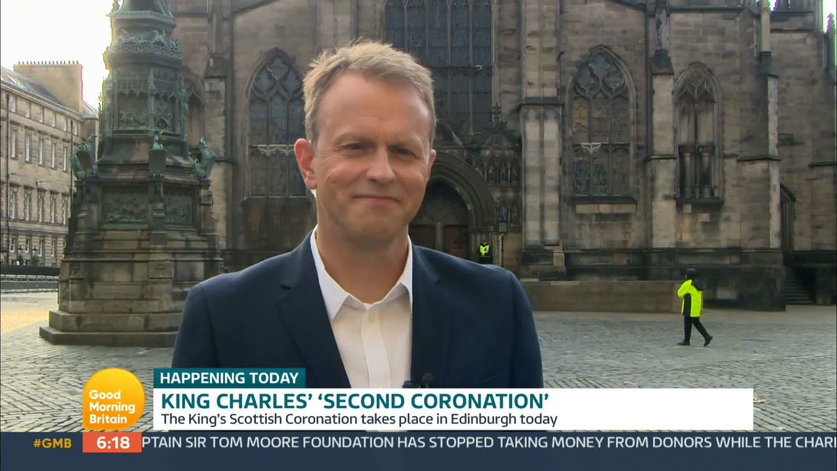 'It's effectively a second Coronation.' King Charles will be presented with the Honours of Scotland - the oldest Crown jewels in Britain, at a ceremony in Edinburgh today to mark his Coronation. Nick Dixon reports from Edinburgh.