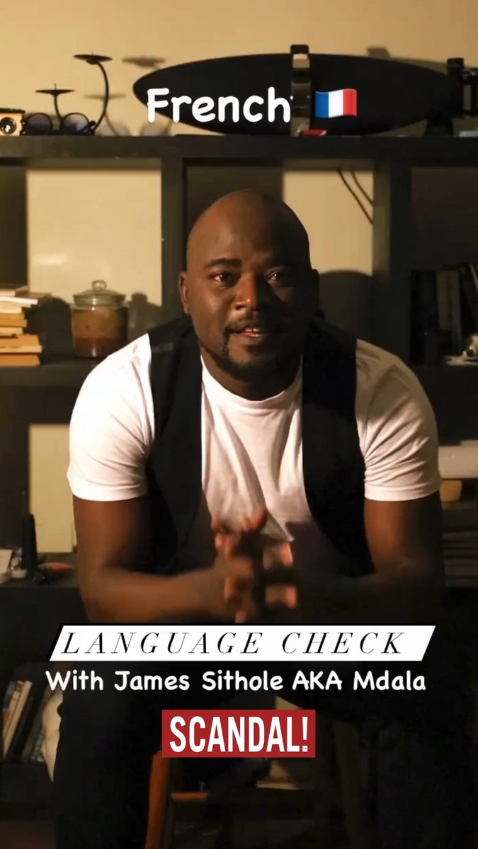 James Sithole aka Mdala is a man of many talents and languages! He tried the #languagecheck challenge and I think he did amazing, what do you think? 😍 😃 #etvscandal