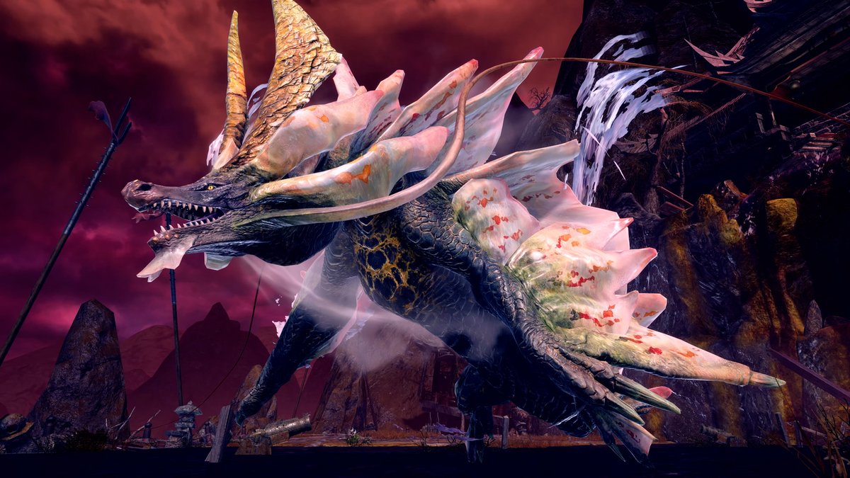 Steam版『モンスターハンターライズ：サンブレイク』アマツマガツチ紹介短尺映像 纏う嵐は厄災の如き威力を持ち、周囲を灰燼へと変える。 その脅威から、ある地では「大いなる災い」と称される。 [4K/60fps]映像はこちら #モンハンライズ #MHサンブレイク