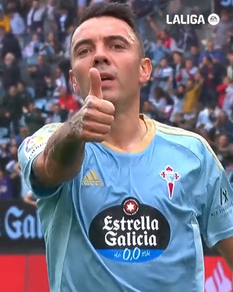 🤴 El '𝙋𝙍𝙄́𝙉𝘾𝙄𝙋𝙀 de las Bateas'. ⚽ El 𝙀𝙈𝙋𝙀𝙍𝘼𝘿𝙊𝙍 del gol. 👑 El 𝙍𝙀𝙔 del Celta. 💙 Iago Aspas Juncal 💙 #LALIGA