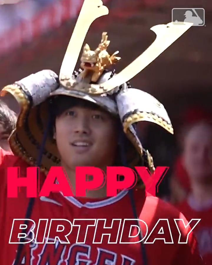 7月5日は #大谷翔平 の29歳の誕生日です!!おめでとうございます🎉 球史に名を残す世界のスーパースターにお祝いのコメントを送りましょう✨ #日本人選手情報