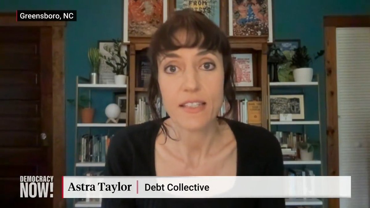 "This was a baseless lawsuit that absolutely should have been thrown out of court." The Debt Collective’s Astra Taylor condemns the Supreme Court’s decision to block student loan relief as a violation of the Constitution and “a blow to anyone who cares about democracy.