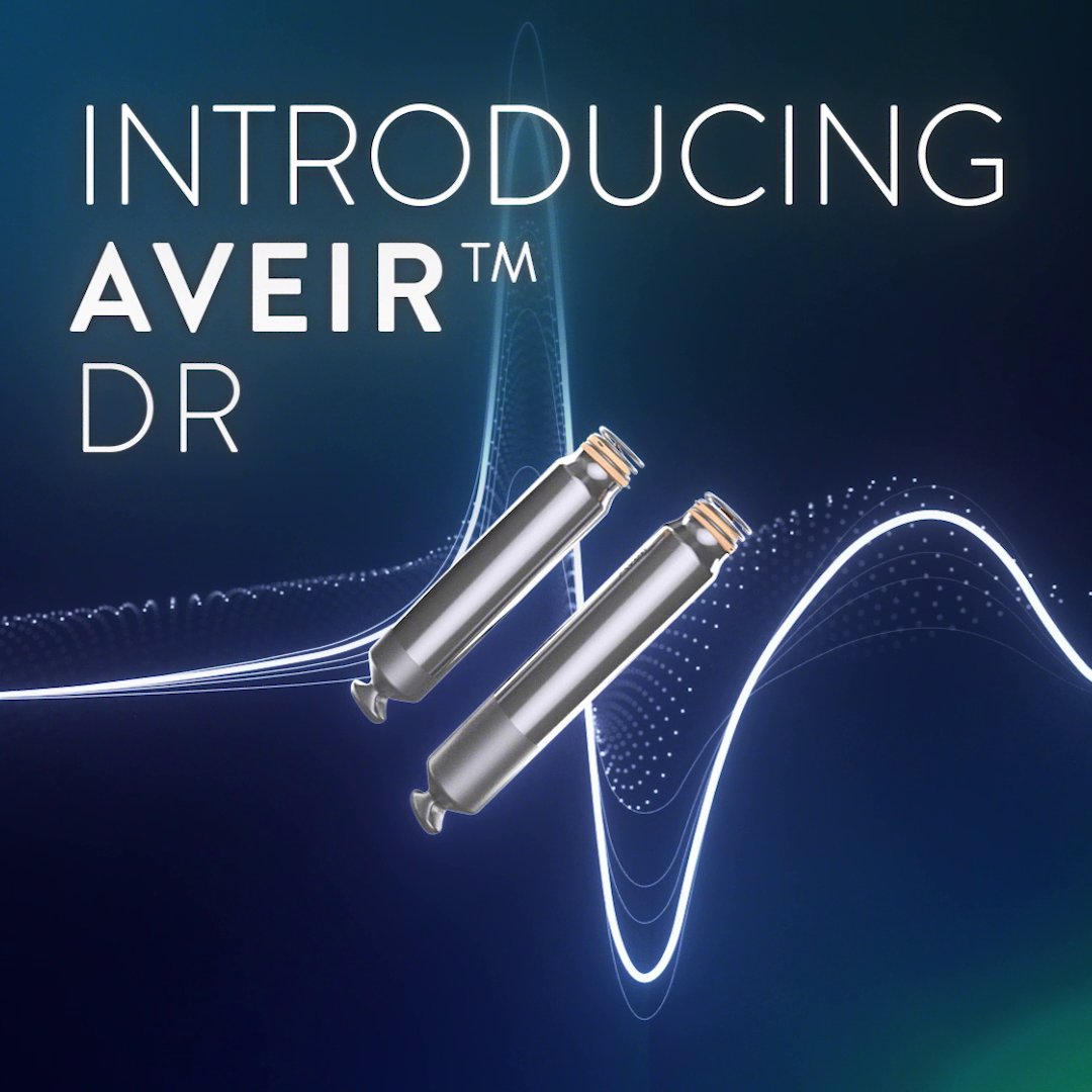 What’s smaller than a triple A battery, has zero wires called leads and is making waves in heart tech? Introducing our FDA-approved Aveir DR dual chamber leadless pacemaker system. ISI: