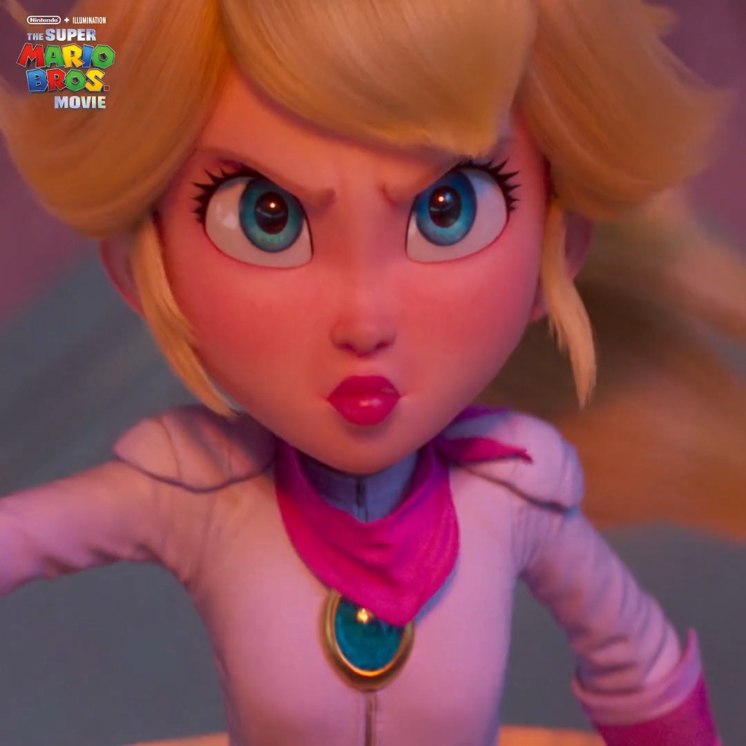 Protecting kingdoms is her thing…and she’s really good at it. Watch Princess Peach in action in #SuperMarioMovie Power Up Edition.