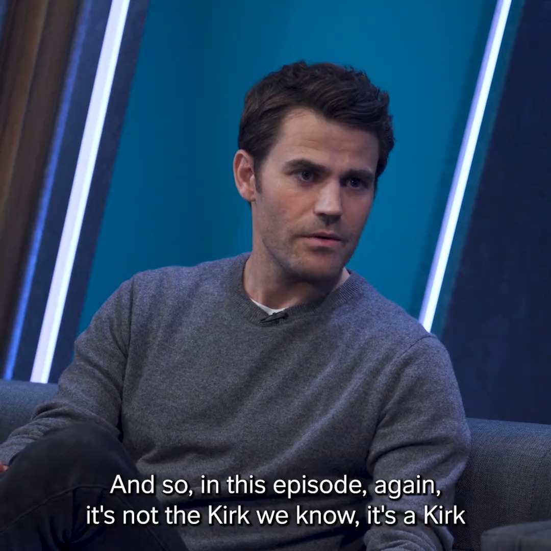 .Paul Wesley discusses the creative freedom of playing a version of James T. Kirk from an alternate timeline. #StarTrek #StrangeNewWorlds