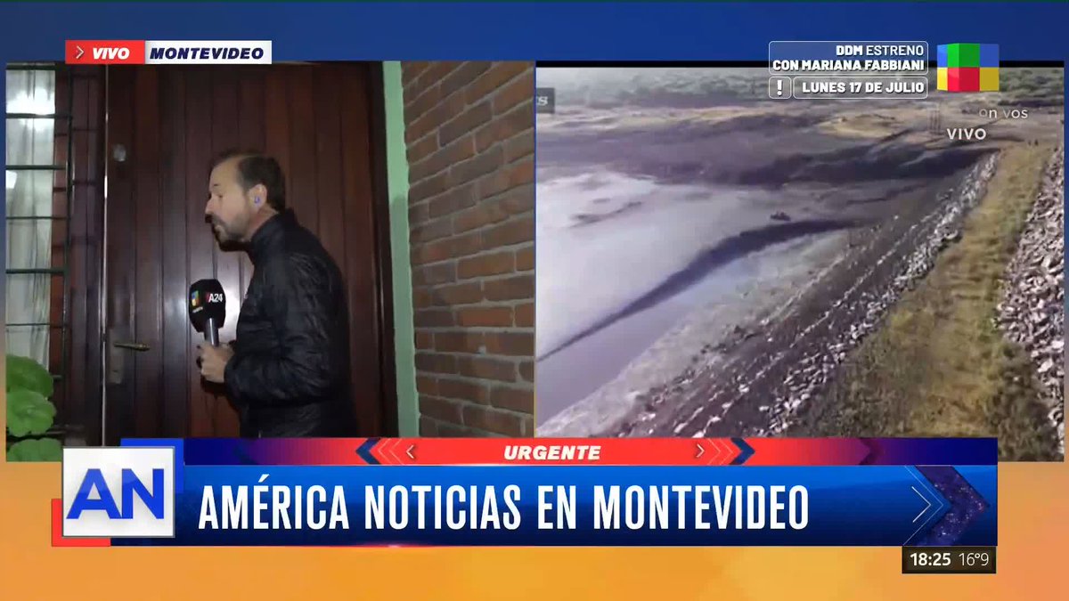 🔴 Uruguay en cuenta regresiva por el agua 👉 #AméricaNoticias viajó a Montevideo para mostrar la realidad que atraviesa el país por la falta de agua potable. Cc #AméricaNoticias @soledadlarghi Rolando Graña