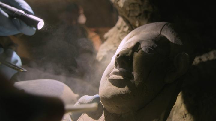 In the deserts of Saqqara, two of the world’s most famous Egyptologists seek to unearth ancient treasures. UNKNOWN: The Lost Pyramid is now on Netflix.
