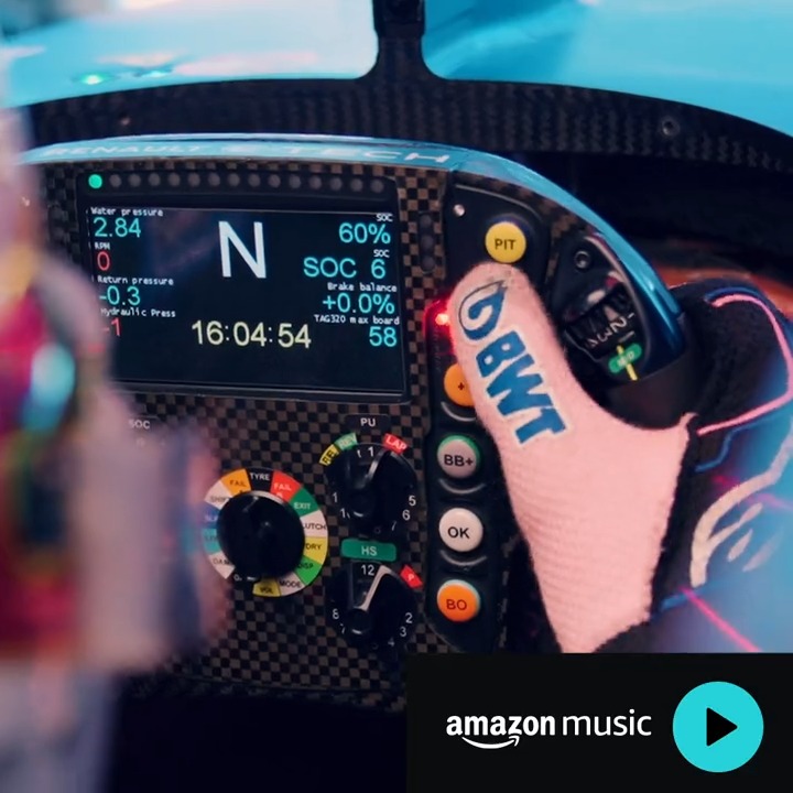 Welcome to the BWT Alpine Formula One Team family, Amazon Music 🎶 We are delighted to announce Amazon Music as our Official Music Streaming Platform Partner of the team 🤝 #Alpine #BritishGP
