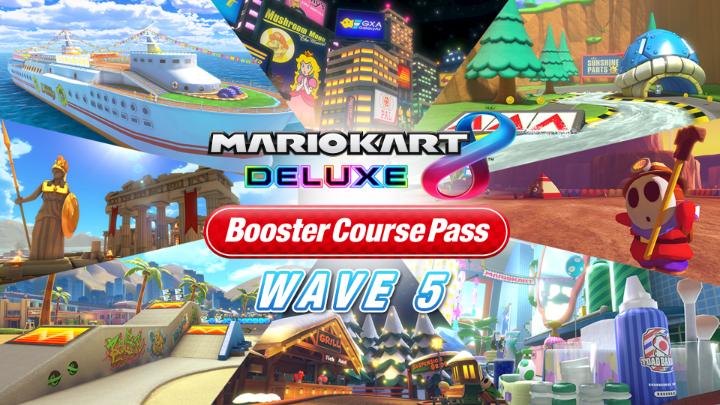 Pump up those tyres, Wave 5 is almost here! Eight additional courses and three returning characters come to the #MarioKart 8 Deluxe – Booster Course Pass on 12/07. The Booster Course Pass is available now: