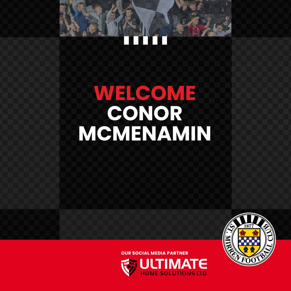 Welcome to St Mirren, Conor McMenamin. #OurStMirren #COYS