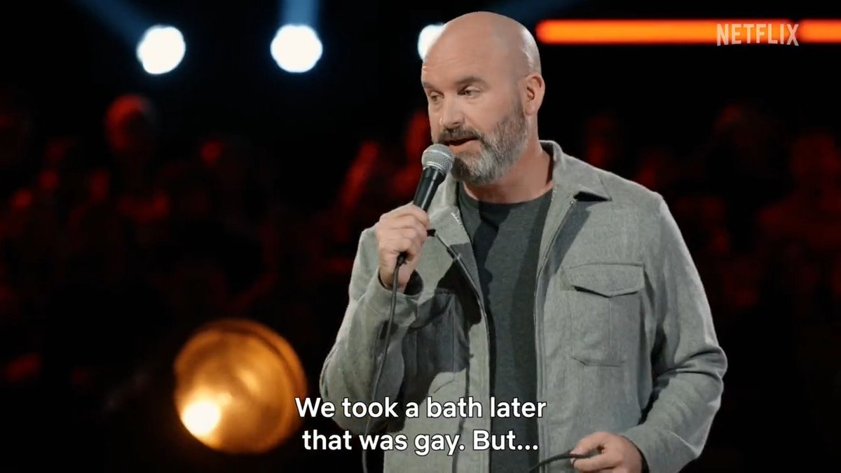 you're not gonna not kiss Brad Pitt 🎤 Tom Segura: Sledgehammer