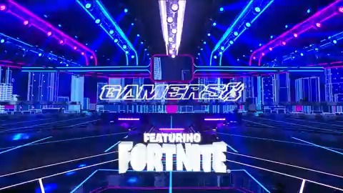 Isn't this the coolest stage you've ever seen?! 😮 So ready for #Gamers8 Fortnite!