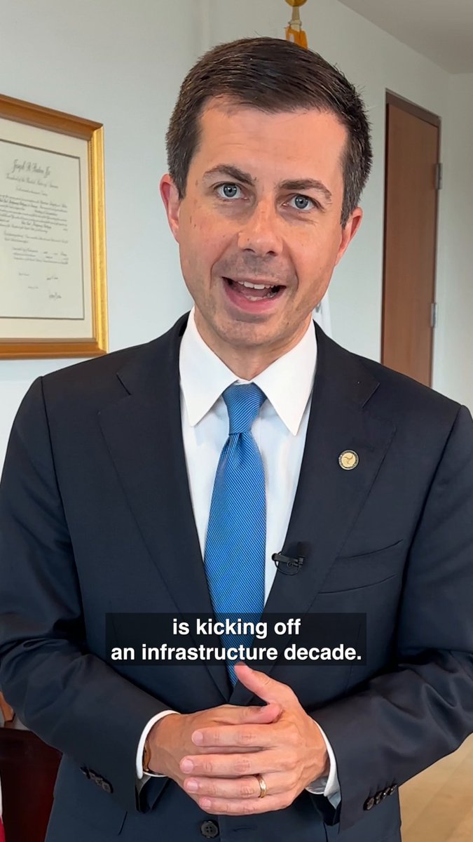 .Secretary Pete Buttigieg here to take over the White House account as we hit the road talking Bidenomics and announcing the Biden-Harris Administration’s investments in our nation’s infrastructure.