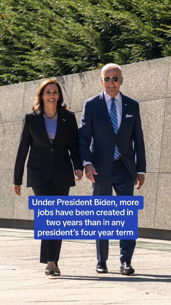 President Biden has overseen a historic economic recovery 🙌