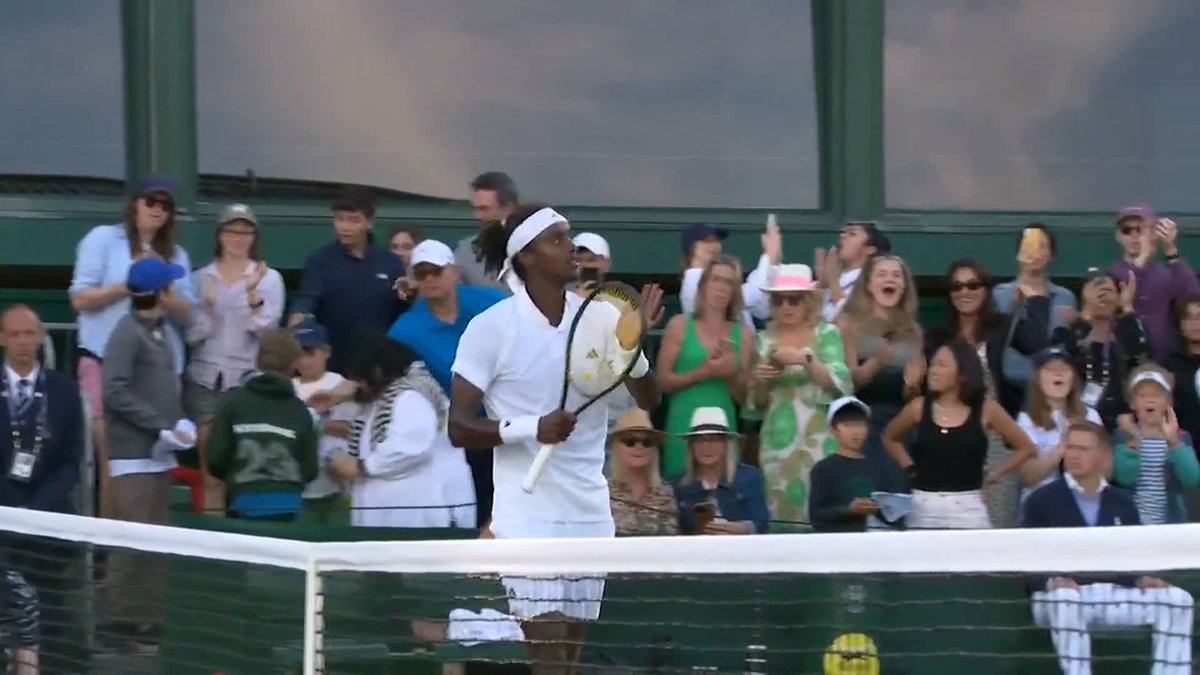 Miraculous Mikael 💫 Mikael Ymer comes back from two sets down to upset the No.9 seed Taylor Fritz 3-6, 2-6, 6-3, 6-4, 6-2 to make the third round at Wimbledon for the very first time 🙌 #Wimbledon