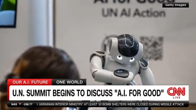 UN summit discusses how to use "AI for good"