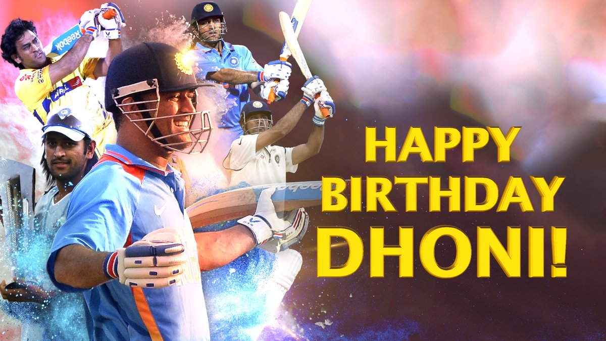 5️⃣ #IPL titles 🏆 3️⃣ #ICC Trophies 🏆 1️⃣ G.O.A.T skipper 🧢 #CaptainCool turns 4️⃣2️⃣ 🎉 Here's celebrating #MSDhoni𓃵's stellar career 👇 #HappyBirthdayDhoni