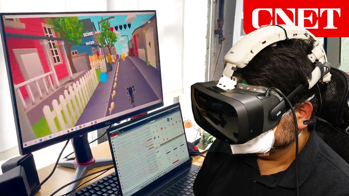 What happens when VR and AR meet brain-signal sensors? OpenBCI's new VR-AR headset is a way to interact with computers using your mind.