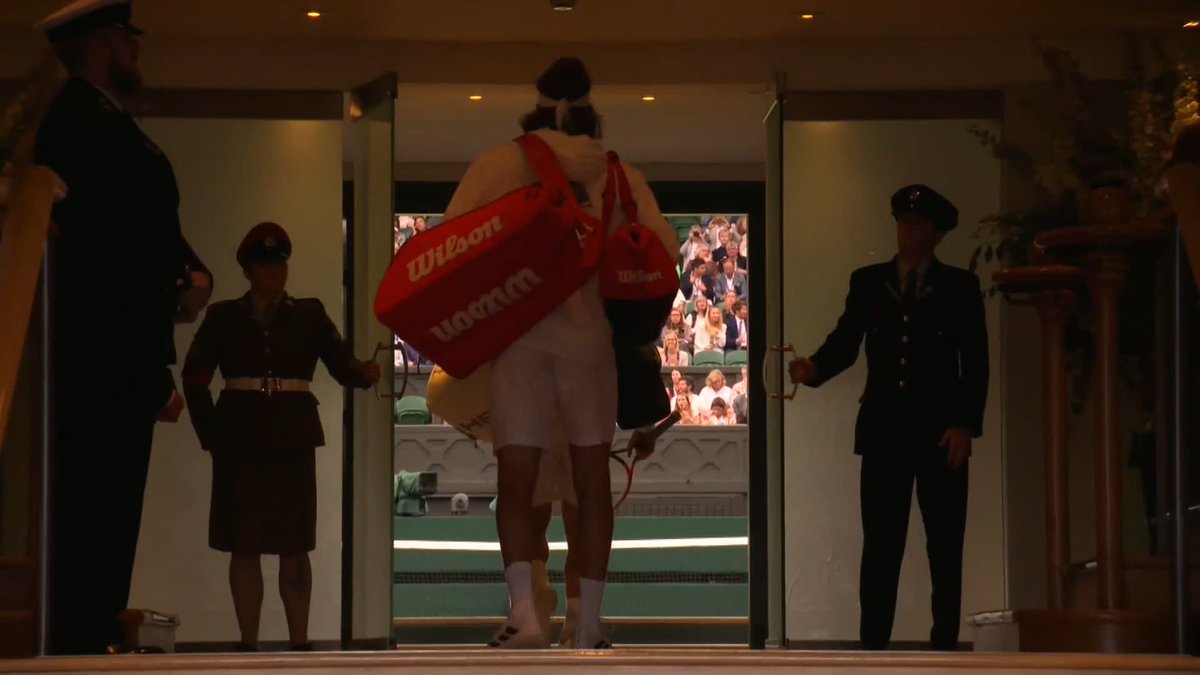 Andy Murray. Stefanos Tsitsipas. Centre Court. Let's do this. #Wimbledon