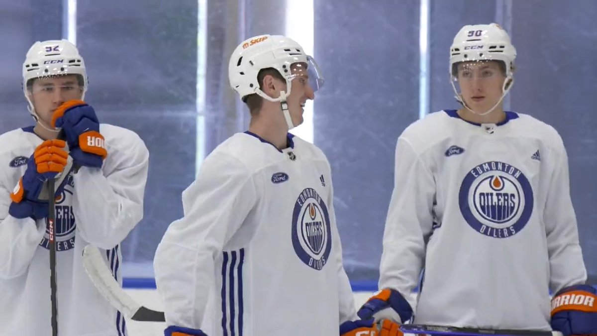 While we await Speak Now (Taylor's Version) please enjoy the sights & sounds from the final day of #Oilers Development Camp at Rogers Place 👀🎶 Ford Canada | #LetsGoOilers