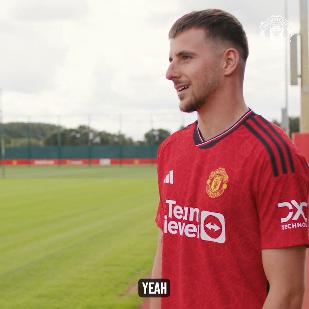Inspired by our past no.7s 💫 Ready to write his own story 📖 #MUFC