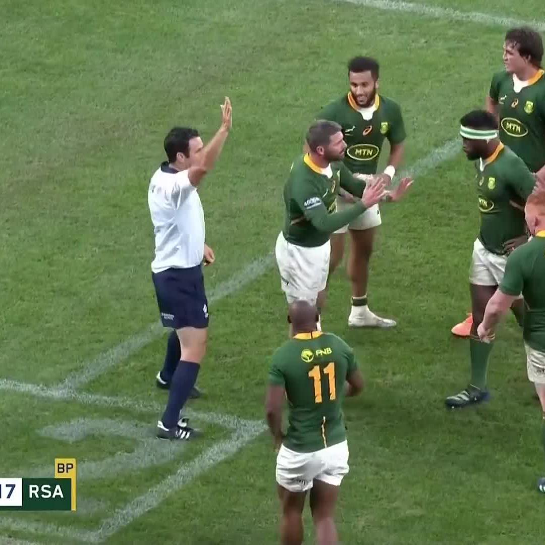 Makazole Mapimpi telling the Wallabies to 'shut up' definitely has its place in the Rugby Championship banter hall of fame 🤣
