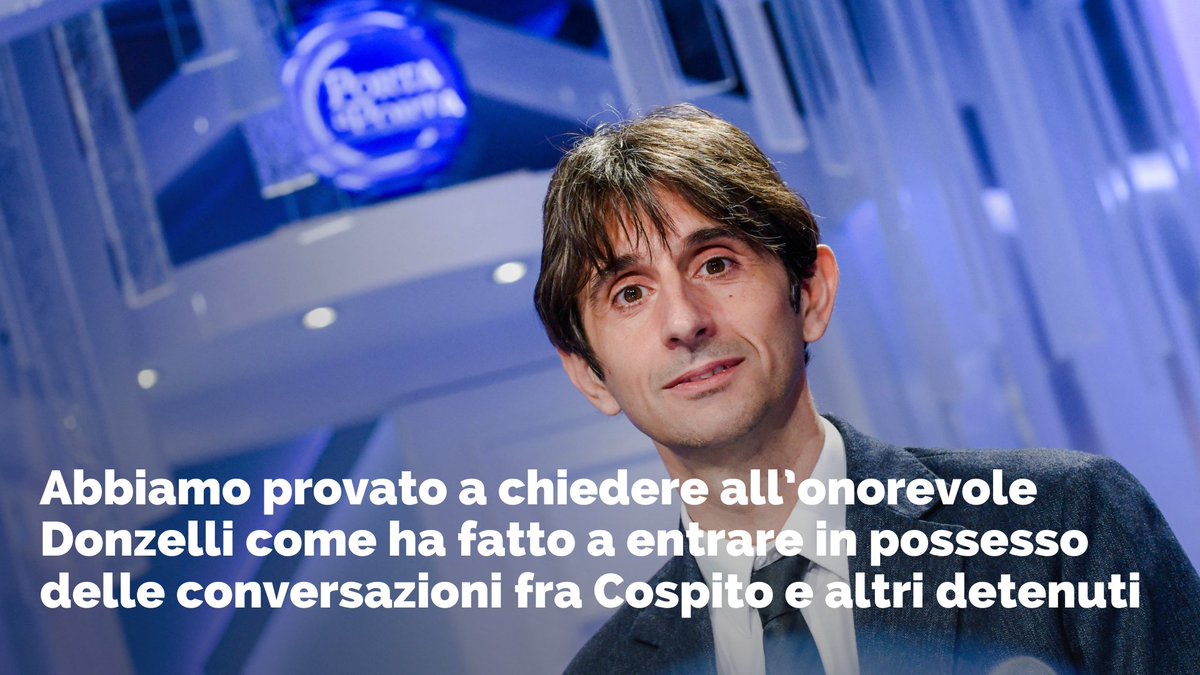 ll gip di Roma ha disposto l'imputazione coatta per il sottosegretario alla Giustizia Delmastro indagato per rivelazione di segreto d'ufficio sul caso Cospito. Nell'inchiesta "Ombre Nere" ne avevamo chiesto conto all'onorevole Donzelli. Rivedila qui👇