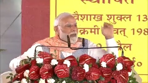 हमने गुलामी की परंपराओं को पूरे आत्मविश्वास के साथ बदलने का काम किया है। देश की धरोहरों और भारतीय विचारों को उनका उचित स्थान दिलाने का प्रयास किया है।