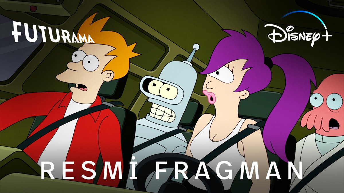 Bender gibi kafaya hiçbir şeyi takmayacağın o yaz geldi çünkü geri dönüyorlar. Emmy ödüllü orijinal dizi #Futurama yeni sezonuyla 24 Temmuz’da Disney+’ta.