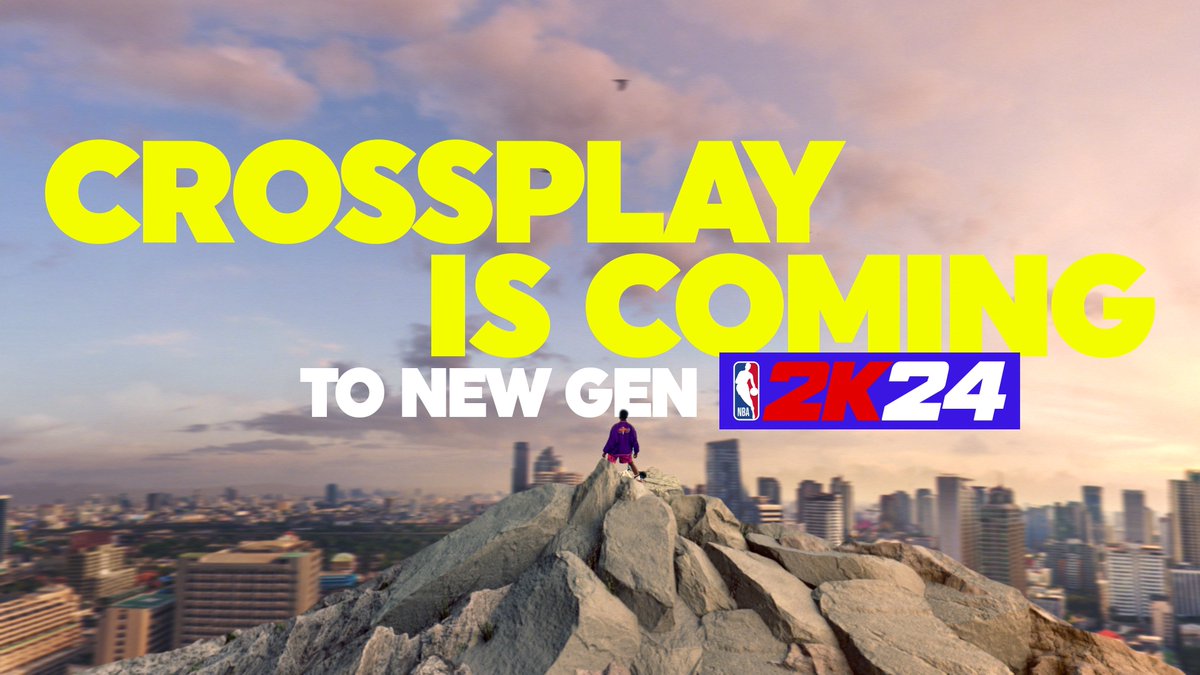 The word is out 📣 #NBA2K24 has Crossplay on New Gen! All modes, NO restrictions! Let’s ball! Pre-order today ➡️ #SeeYouOnTheCourt