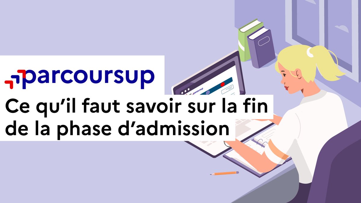 🗓️Vendredi 7 juillet : fin de la phase principale d'admission #Parcoursup Découvrez en vidéo ce qu'il faut savoir sur : 📝l'inscription administrative 📥l'archivage des vœux en attente 👥l'accompagnement personnalisé de la CAES ✅la phase complémentaire