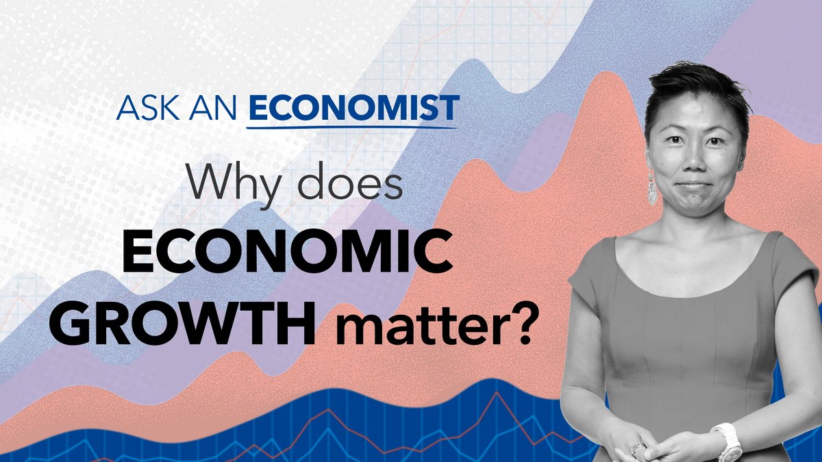 What is economic growth and why does it matter? We explain in our latest edition of Ask an Economist. ▶️ Watch the full episode here: