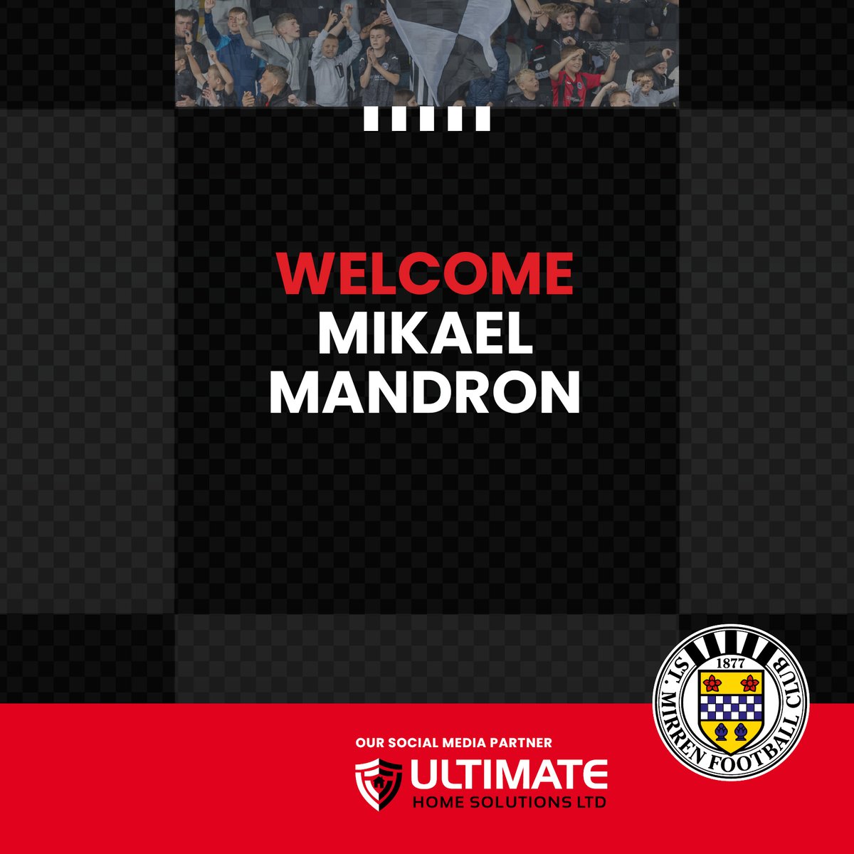Welcome to St Mirren, Mikael Mandron! #OurStMirren #COYS