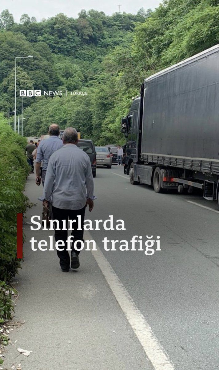 Sınır kapılarında 'telefon işletme ücreti' trafiği: Sarp ve Dilucu sınırında büyük kuyruklar oluştu