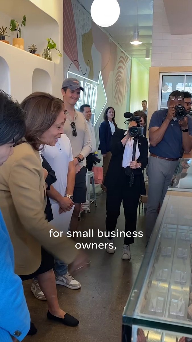 President Joe Biden and I will continue to fight to ensure every aspiring small business owner in our nation has the opportunity not only to survive, but thrive.