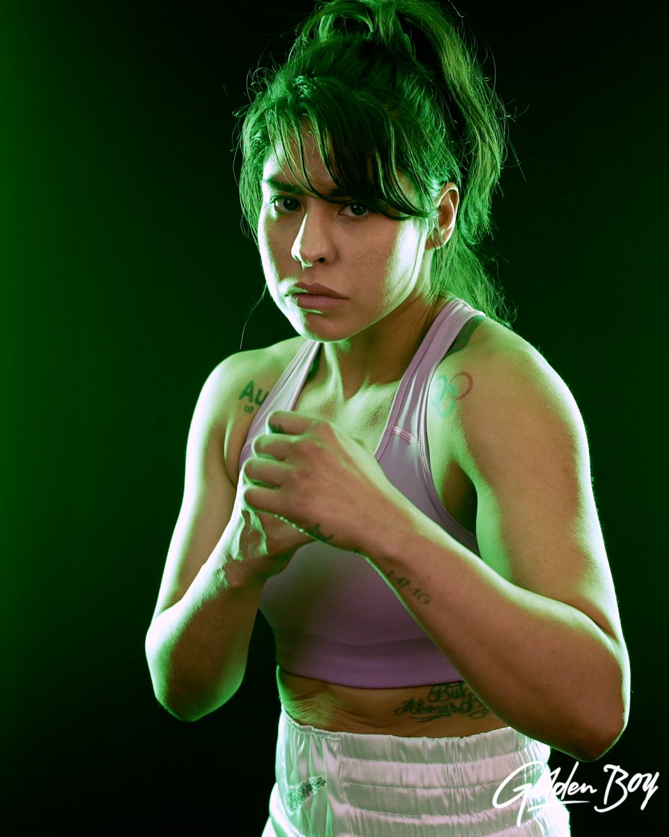 🙌 Marlen Esparza is coming for all the belts...