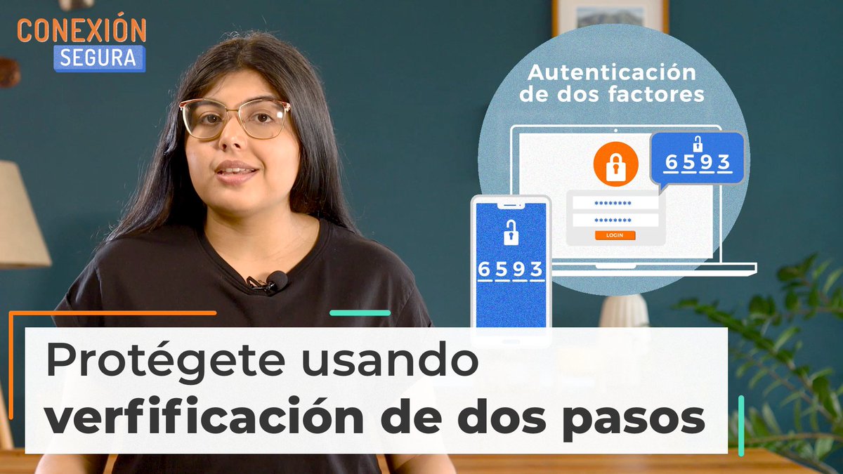 ¡Casi nadie protege bien sus redes y correo de los hackers! Si entras a tus cuentas sólo con la contraseña eres más vulnerable😲 Cierra la puerta a los hackers con la verificación de dos pasos.🚪🔑 ▶️Mira cómo hacerlo: