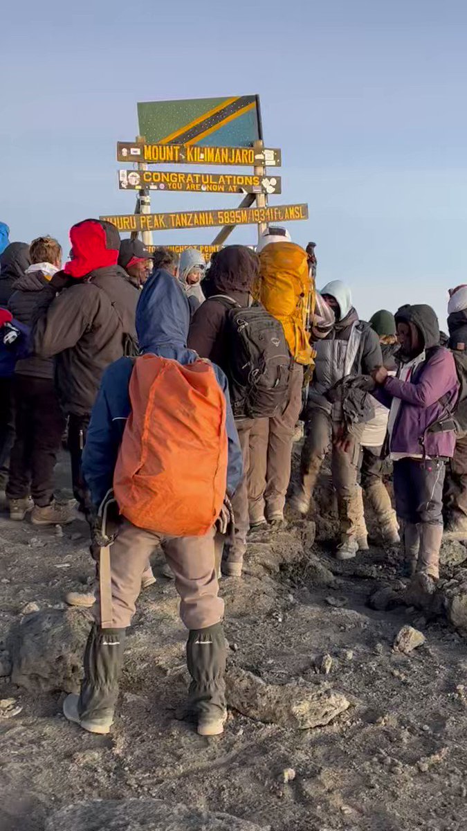 Well Newbattle High School Digital Centre of Excellence, we've done it. Raised over £19K and reached the top of Kilimanjaro for our school charity Sam Holman. Worlds highest free standing mountain. Our vision and values in action - achieve beyond your potential and #AIMHIGHER