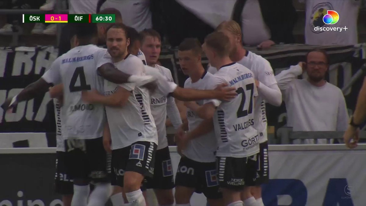 Noel Milleskog gör 1-1 för sitt ÖSK!