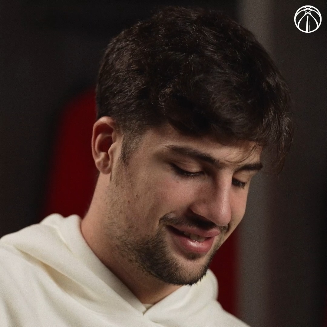 A lot of memories for Deni, who grew up wearing number 8...now it's time to create some new memories in a Wizards uni. Deni Avdija will officially wear no. 8 👀
