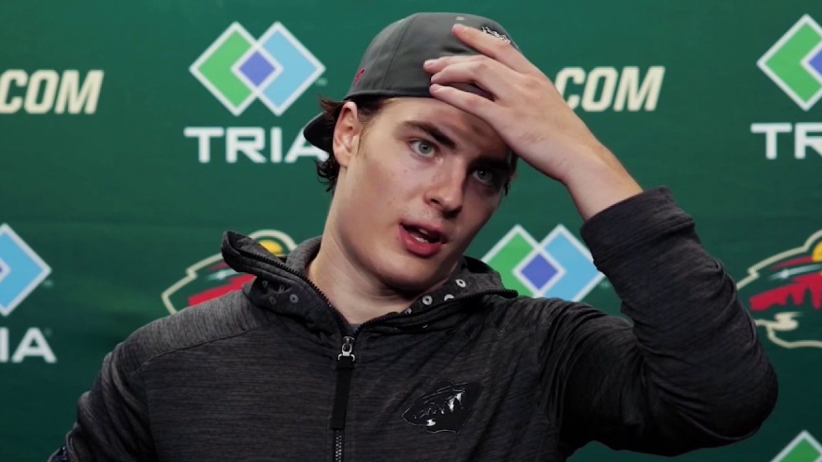 "I'll do my best to make the team next year in Minnesota." #MNWild 2022 first-round pick Liam Öhgren talks about his development and says he'll play one more season in Sweden in the SHL.