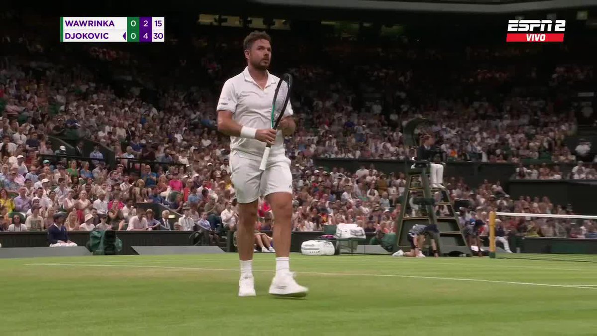 El revés de Stan Wawrinka. Caviar.