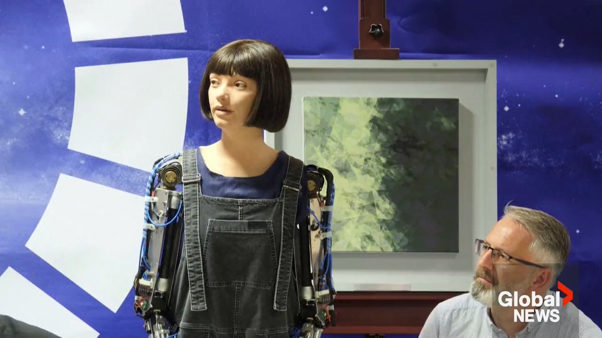 WATCH: During the world's first human-robot press conference at the 'AI for Good' summit in Geneva, humanoids answered journalists' questions on artificial intelligence regulation. Read more: