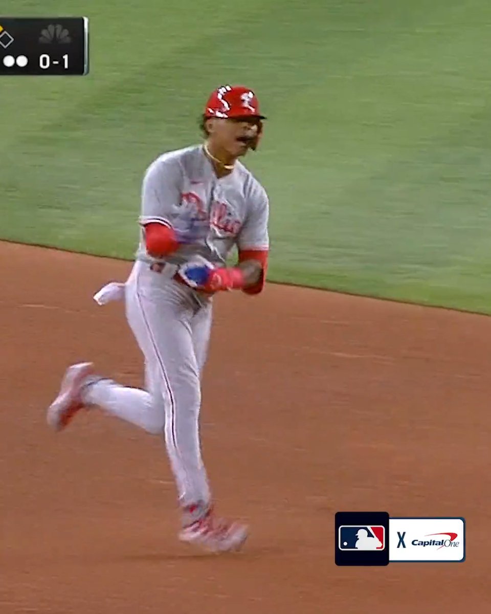 Pinch-hitter Cristian Pache comes through with two outs in the 9th! (MLB x Capital One)