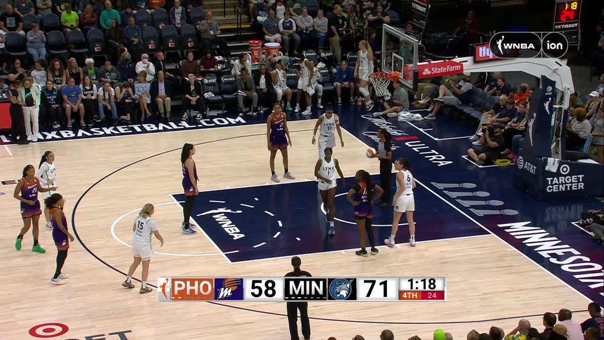 .Kayana Traylor's FIRST WNBA BUCKET. 🙌