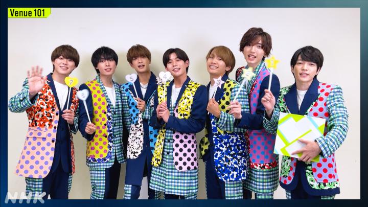 📢このあと23:00~ #Venue101 生放送👦🏻 リハーサル前の #なにわ男子 に直撃🫶 "ある順番"を決めてもらいました🌟💕 何の順番か、なにふぁむの皆さん ぜひ予想してみてね✨ #かわいく順番に並んでくれるなにわ男子☺ #ハートと星が似合いすぎるなにわ男子👦🏻💕