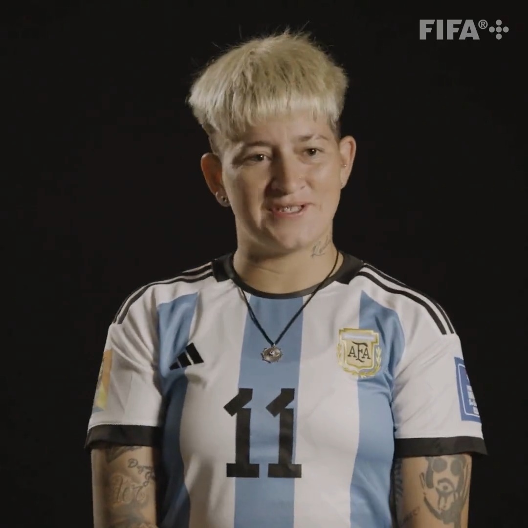 "𝑨𝒍 𝒇𝒊𝒏 𝒍𝒐 𝒍𝒐𝒈𝒓𝒆́" 🇦🇷 Yamii Rodriguez⚽ cumplió el objetivo de estar entre las 23 jugadoras de 🇦🇷 Selección Argentina ⭐⭐⭐. Ahora va por más sueños en la #FIFAWWC 2023. 🤩