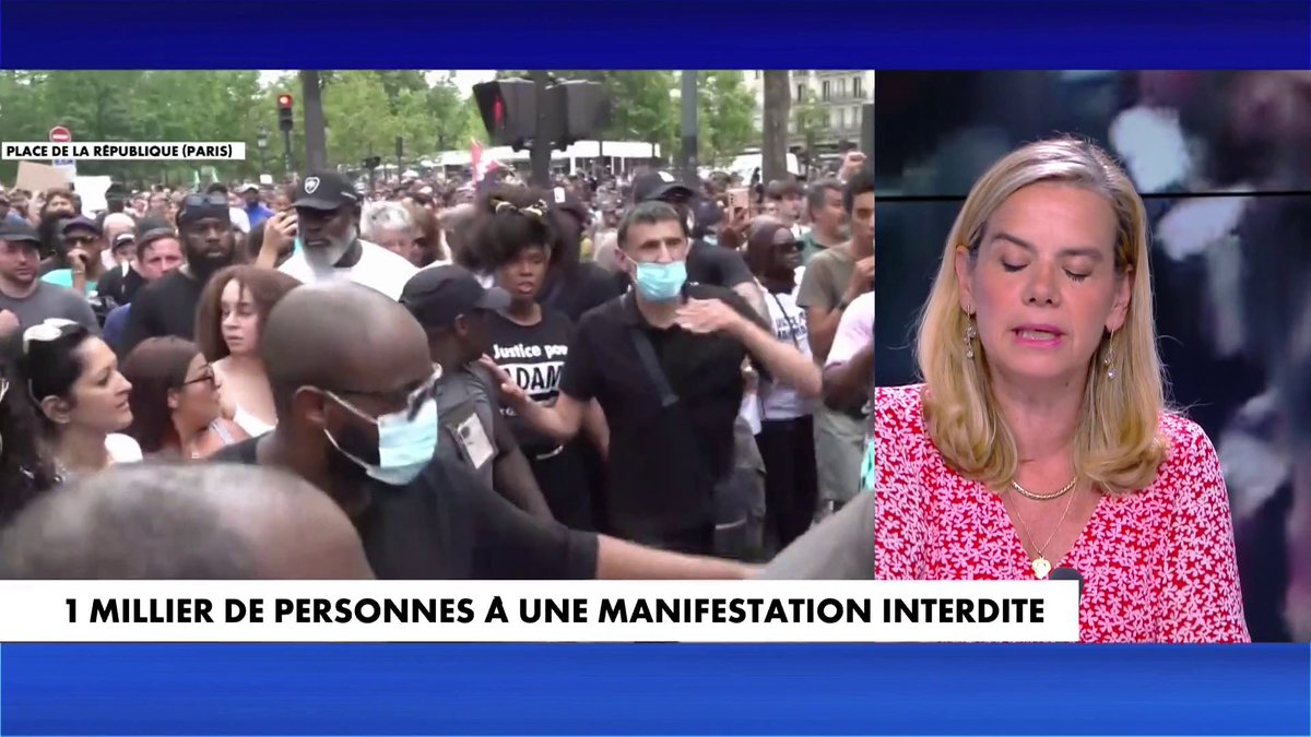 Gabrielle Cluzel (sur la manifestation interdite, en hommage à Adama Traoré) : «Assa Traoré veut profiter de ces émeutes pour se relancer», dans #PunchlineWE