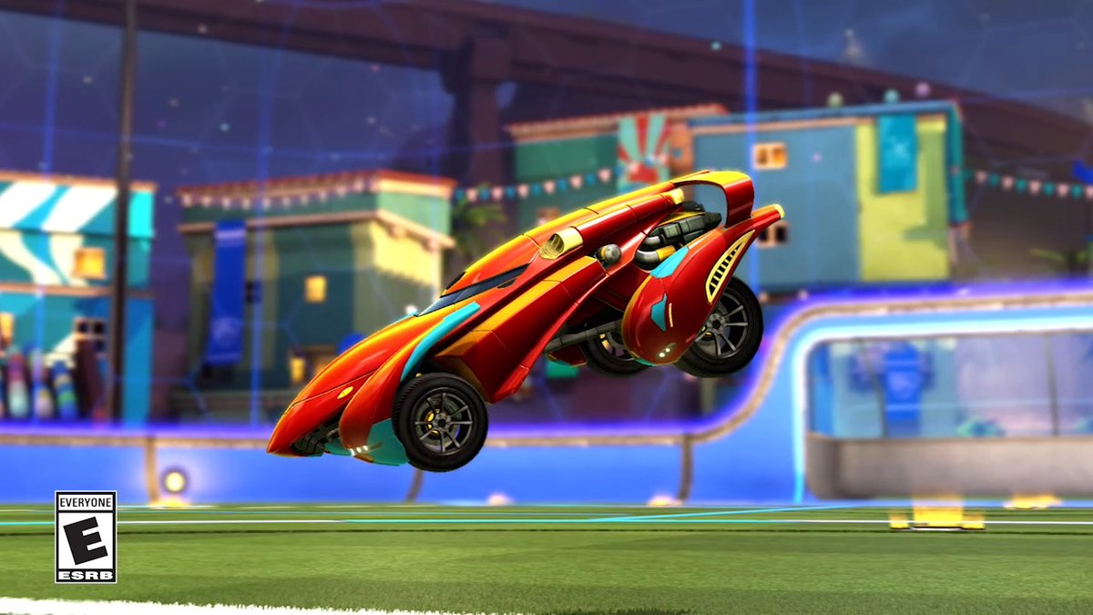 Titanium White Breakout Type S vs Pink Diestro in a 2v2 Game 7 Championship Match. Which car are you picking? Reminder: Week 2 of the Car Show is now available in the Item Shop!